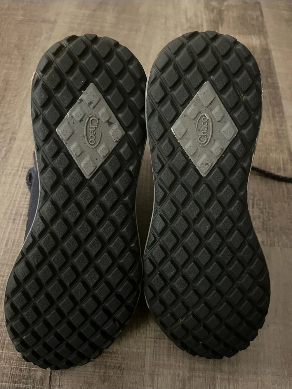 Chaco Women's Borealis Quilt Waterproof Snow Boots Blue Gray Size 8.5 VGUC